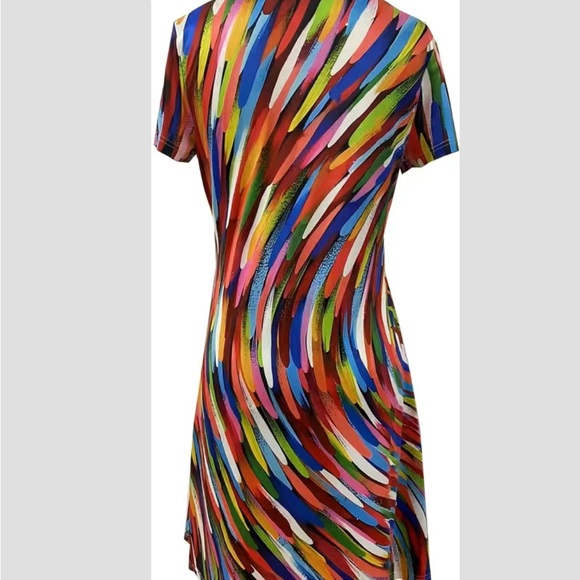 Multicolored Dress.  Great for all occasions - Picture 4 of 6